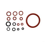 EffiFish Kit di manutenzione per macchina da caffè con 15 O-ring in silicone per Saeco per riparazione connettore beccuccio gruppo birra gaggia