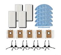 EffiFish Kit di sacchetti per aspirapolvere compatibile con Medion X20 SW+ MD11415 X21 SW+ MD11500