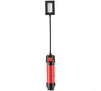 EffiFish Luce da pesca a LED ricaricabile con controllo dei gesti, base magnetica di durata 30 ore e tubo flessibile per esca notturna (rosso)