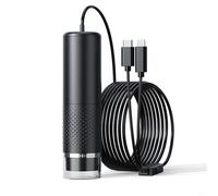 EffiFish Microscopio digitale 1600X con 8 LED, fotocamera USB per Android per telefoni iOS, lente d'ingrandimento portatile per ispezione di monete e peli della pelle