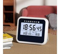 EffiFish per sveglia Digitale Vibrante 110dB Doppia per sveglia per | Display LCD retroilluminato, lettura per facile al buio, modalità silenziosa luce, plastica resistente