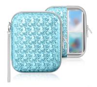 EffiFish Per Yoto per mini raccoglitore di schede, custodia impermeabile in PU per carte, porta carte da 120 tasche, cartella di archiviazione portatile (blu)