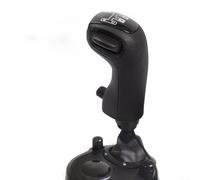 EffiFish Pomello del cambio, per camion Scania e ATS H-Shifter per Logitech G25 G27 G29, plastica nera e lega di alluminio per simulazione di guida