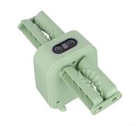 EffiFish Potsticker elettrico per ravioli a doppia testa, funzionamento manuale automatico, impermeabile, colore verde
