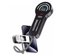 EffiFish QIMI8 Tester di tenuta per telefono cellulare, con chip intelligente e display a LED per rilevamento impermeabile e a prova di perdite, nero
