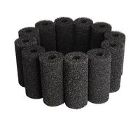 EffiFish Rotolo di spugna pre-filtro, filtro di ricambio in schiuma per Beckett per sistema di filtrazione biologico serie G FR 7137710, 15 x 6,6 cm (confezione da 10)
