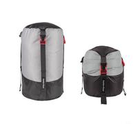 EffiFish Sacco a compressione, antistrappo, sacco a pelo, impermeabile, 1-25 l, per campeggio, escursionismo, zaino in spalla (grigio, 18-25 L)