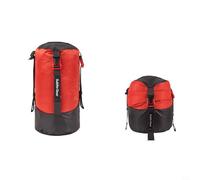 EffiFish Sacco a compressione, antistrappo, sacco a pelo, impermeabile, per campeggio, escursionismo, zaino in spalla (rosso, 4-6 litri)