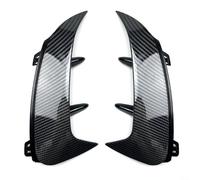 EffiFish Sdoppiatore per paraurti posteriore dell'auto, per Mercedes Classe A W177, A180, A200, A220, per AMG Hatchback 2018-2023, in ABS nero lucido (effetto carbonio)
