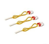 EffiFish Sonda Termica Sbrinamento Compatibile per samsung Sonda Termica | Modello DA32-00006W, per cavo 60cm, colore giallo, resistenza 5k, compatibile serie RS21