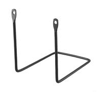 EffiFish Staffa di montaggio per cestino anteriore della bicicletta, per bici da strada, mountain bike, scooter, E-Bike, tubo da 50 mm, colore nero (tipo L+adattatore)