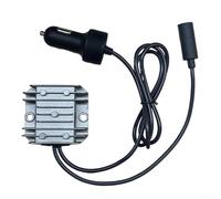 EffiFish Starlink - Adattatore di alimentazione per auto Mini, convertitore step-up da 12 V/24 V a 30 V con cavo 18 AWG, guscio in alluminio per uso esterno camper e camion