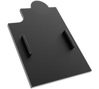 EffiFish Tappetino antimanomissione caffè, stampato in 3D, per vassoio antigoccia in PLA per Sage Express, Pro, Touch ES601 ES655 ES701, tappetino per raccolta fondi di caffè nero (opaco)