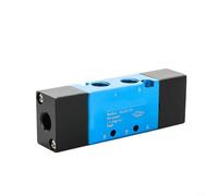 EffiFish Valvola pneumatica a leva manuale pneumatica,Controllo manuale push-pull a 2/3 posizioni per automazione industriale,Corpo in alluminio (serie 4A) (4A120-06)