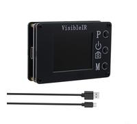 EffiFish VisibleIR B18 Termocamera 32X24 Risoluzione Infrarossi Con Fusione Luce Visibile, 55° FOV -40°C A 300°C Per Ispezione Domestica E Manutenzione Elettrica