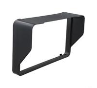 EffiFish Visiera antiriflesso per strumenti da moto, protezione per schermo del cruscotto, per Zontes 368G 2024, copertura parasole in plastica PP nera