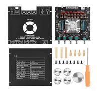 EffiFish ZK-AS21 Modulo audio 5.1 a 2.1 canali, con chip TPA3255, ingressi USB AUX, uscita 220 W + 350 W per Home Theater e altoparlanti fai da te