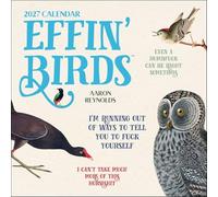 Effin' Birds 2027 Wall Calendar