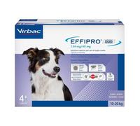 Effipro Duo Cani 4Pip 10-20 kg - antiparassitario spot-on per cani