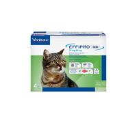 EFFIPRO DUO GATTO 50 MG (4 pipette) - Antiparassitario in pipette contro pulci e zecche per gatti