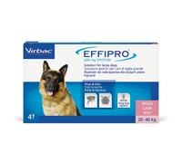 EFFIPRO spot-on soluz 4 pipette 2,68 ml 268 mg cani da 20 a 40 Kg 4 pz
