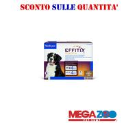 EFFITIX Cane 40 - 60 Kg 4 Pipette → Antiparassitario Spot on per CANI