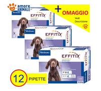 EFFITIX per cani da 10-20 kg - 1 / 4 / 8 / 12 pip.