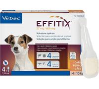 Effitix Small 4 - 10 Kg → 4 Pip Antiparassitario Spot on per CANI piccola taglia