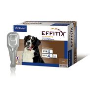 Effitix Spot-on per cani - 4 pipette, peso 40-60kg (6,6 ml)