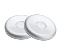 Effitnee 2 Pezzo Copricerchio Centrale per Ruota Anteriore, Adatto per Ford Transit MK6 MK7 MK8, Ruota Doppia Posteriore YC151130DD