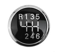 EfforPrac Tappo per pomello del cambio manuale in plastica nera per Opel | Compatibile con Vauxhall Corsa D, per materiale ABS resistente, per un design nero elegante, ripristina l'aspetto degli