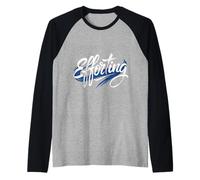 Efforting Focus Silenzio Mentalità Duro Lavoro - Maglia con Maniche Raglan