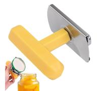 Effortless Jar Opener - Adjustable Lid Remover Wrench, Labor-Saving Gripper Tool For Easy Opening Canning Jars Bottles | Kitchen Cooking Seniors Women Everyday Household Use
