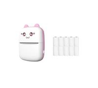 Effortless Printing Companion, Portable Printer for Clear Printing, High-Resolution Thermal Printing Inkless for Multifunctional Use, Your