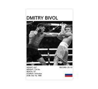 efhavce Dmitry Bivol - Poster su tela, decorazione artistica da parete per soggiorno, camera da letto, 30 x 45 cm