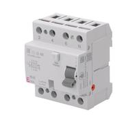 EFI-P4 AC 32/0.03 Interruttore RCD Nome: 32A IDiff: 30mA Polo: 4 230/400V DIN...