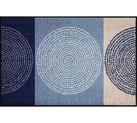 EFIA Leone Nestor Denim Zerbino Zerbino sld1574, Poliammide, Blau Beige Weiß, 75 x 120 cm
