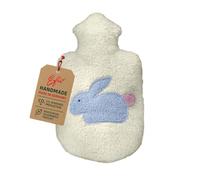 Efie - Borsa dell'acqua calda, motivo: coniglio, 100% Made in Germany