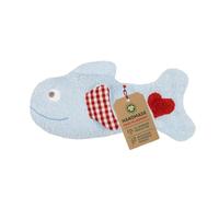 Efie Farro di calore Cuscino Pesce, biologico (Organic), made in Germany