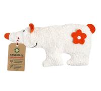 Efie Farro grano - Cuscino termico Orso polare, materiale da coltivazione biologica controllata, 100% Made in Germany da oltre 60 anni