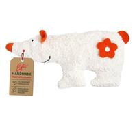 Efie noccioli - Cuscino termico Orso polare, materiale da coltivazione biologica controllata, 100% Made in Germany da oltre 60 anni