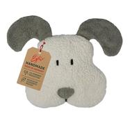 Efie noccioli di calore Cuscino Cane grigio, biologico, 100% Made in Germany