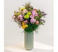 eFiori - fiori per regalo donna, Mazzo di Fiori VERI e Freschi, colorati e di stagione. Consegna fiori veri a domicilio - DEDICA INCLUSA -> Opzione regalo e aggiungi la dedica nel campo NOTE.