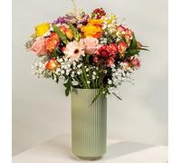 eFiori - Mazzo di fiori a domicilio, Fresh Flowers. Mazzo di fiori VERI, freschi e di stagione, misti e colorati. DEDICA INCLUSA -> Opzione regalo e aggiungi la dedica nel campo NOTE.