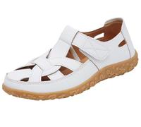 EFLALYHG Sandali ortopedici in Pelle da Donna, Sandali Romani Casual Antiscivolo, Scarpe da Gladiatore estive Casual con Fori Cavi per Le Vacanze in Spiaggia,Bianca,42 EU