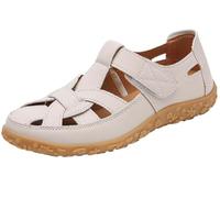 EFLALYHG Sandali ortopedici in Pelle da Donna, Sandali Romani Casual Antiscivolo, Scarpe da Gladiatore estive Casual con Fori Cavi per Le Vacanze in Spiaggia,Beige,45 EU