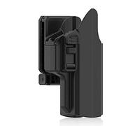 efluky Universale IPSC Fondina Pistola Polimero Holster per Beretta APX/Glock 19 17/CZ P09 P07/Walther P99/H&K USP