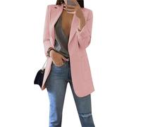 EFOFEI Giacca Elegante da Ragazza Blazer Manica Lunga Abito Formale Giacca Sottile Intervista Abbigliamento Formale PK L