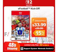 eFootball Kick-Off Nintendo Switch 2 Giochi su Scheda Fisica per Console NS2 Offerte di Giochi 100% Nuovo e Originale Supporta lo Spagnolo