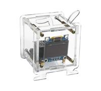 Eforcase Orologio digitale con previsioni del tempo, kit elettronico a LED digitale per saldatura, mini scheda di apprendimento elettronico, kit fai da te per adulti, kit per progetti di saldatura